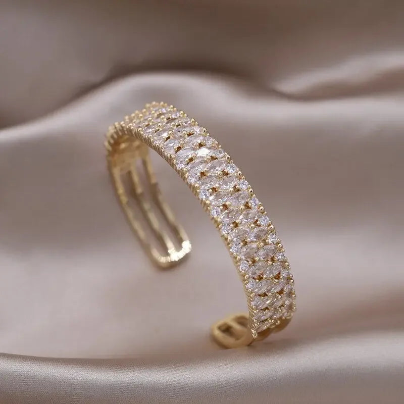 LUX 14K Designer Adjustable Bracelet