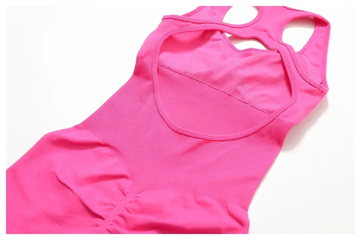 Seamless Gym Sport Jumpsuit Luxlife Brands
