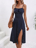Market Polka Dot Midi Dress