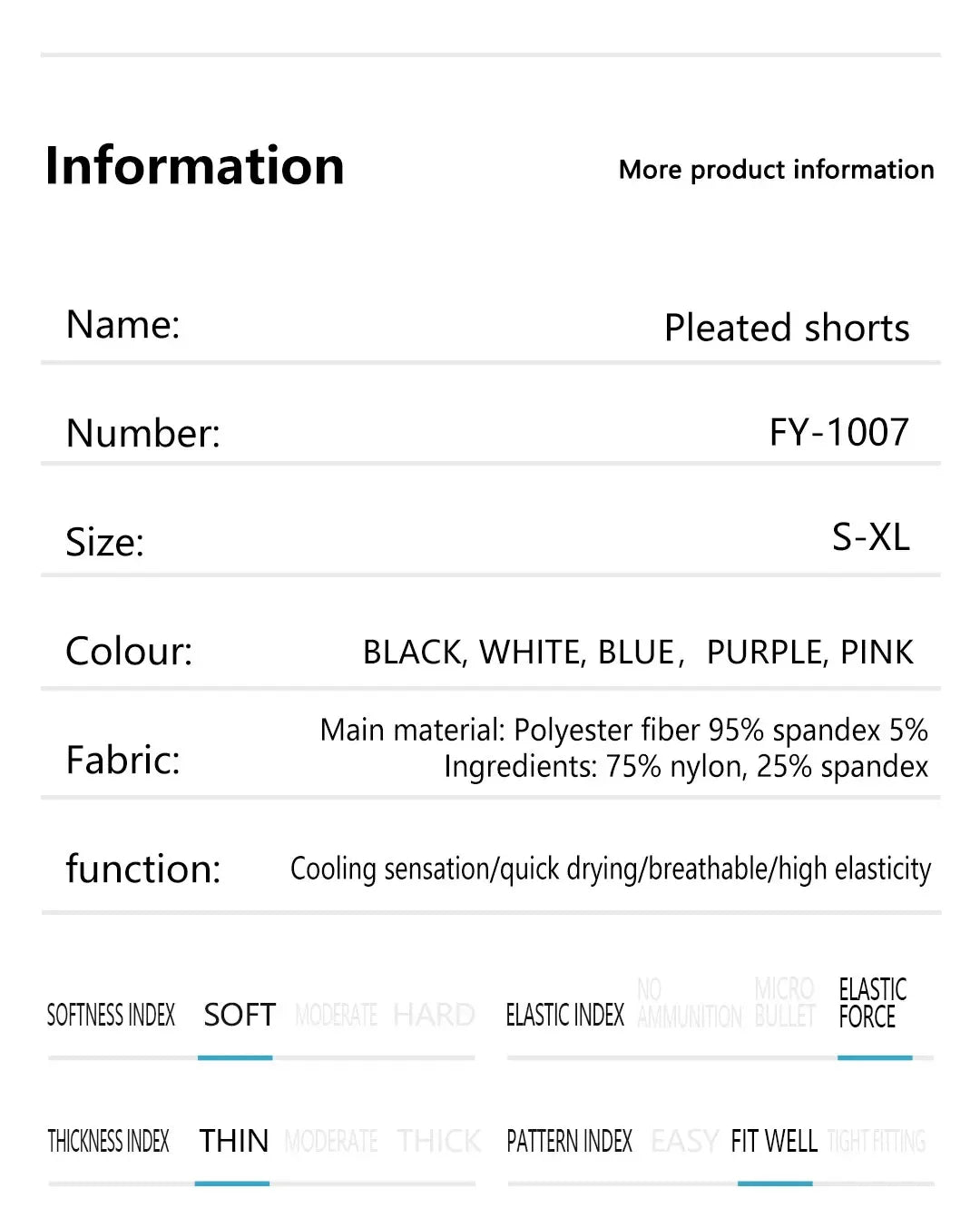 Yoga Shorts Quick Dry