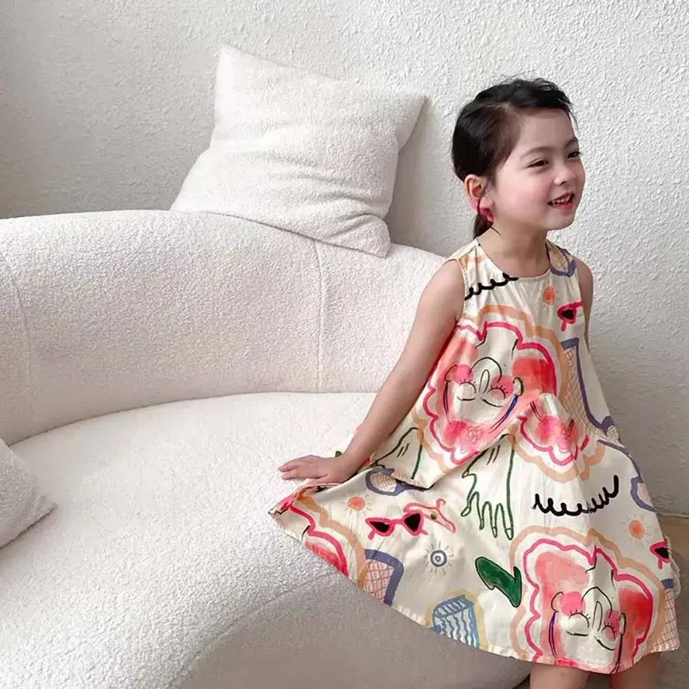 LUXKIDS Princess Dress 3-7 Y
