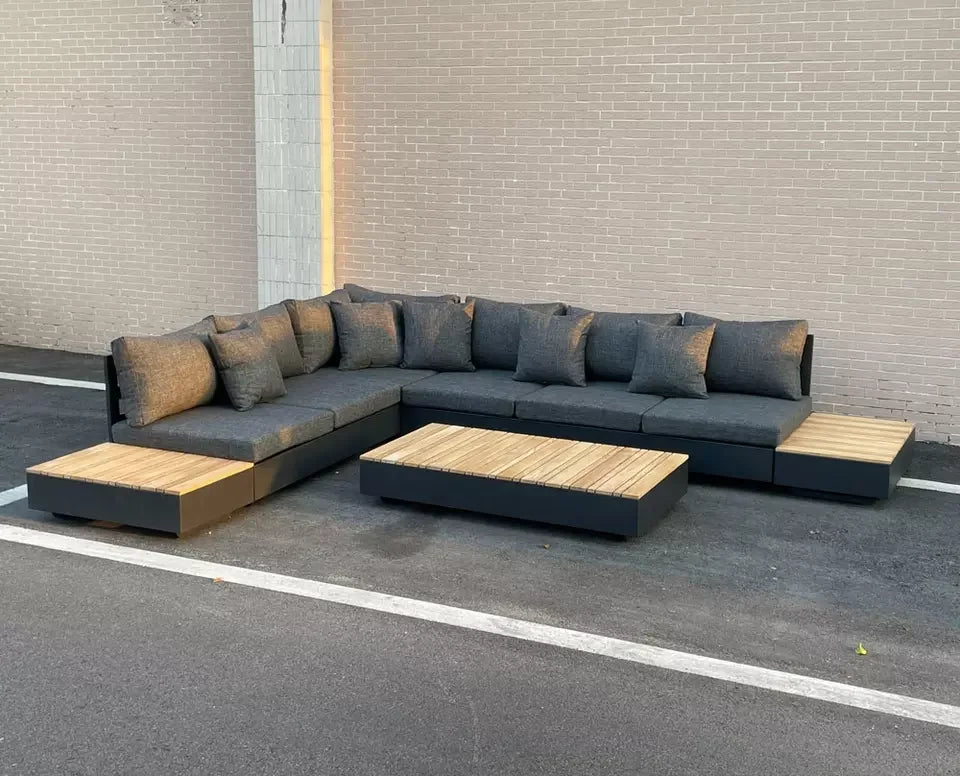 Garden Furniture Deep Seating Patio Set Sun Lounger Outdoor Furniture Daybed