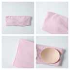 Ctenkevet Summer Women's Breathable Yoga Set Female High Waist Drawstring Sports Suit 2ps Women Fitness Wear Strapless Bra Woman Luxlife Brands