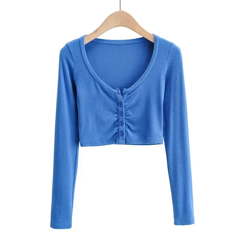 High Street Cropped Cardigan - LUXLIFE BRANDS