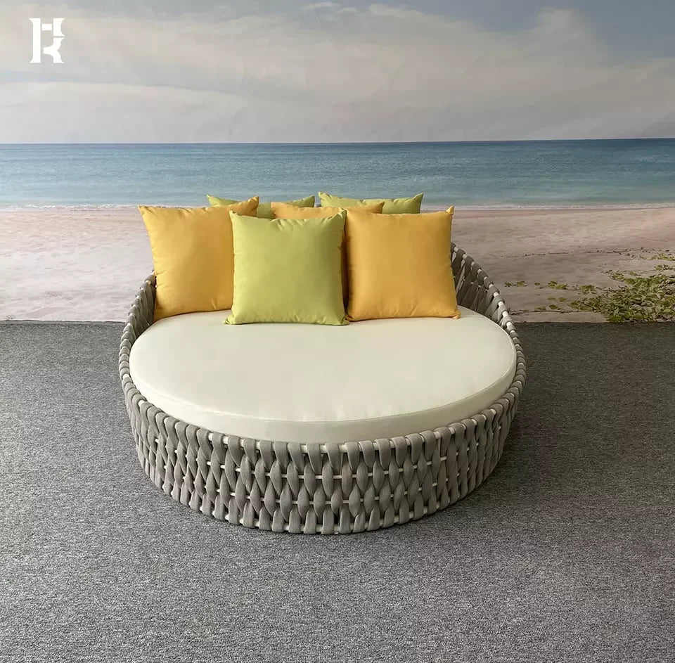 Garden Furniture Deep Seating Patio Set Sun Lounger Outdoor Furniture Daybed