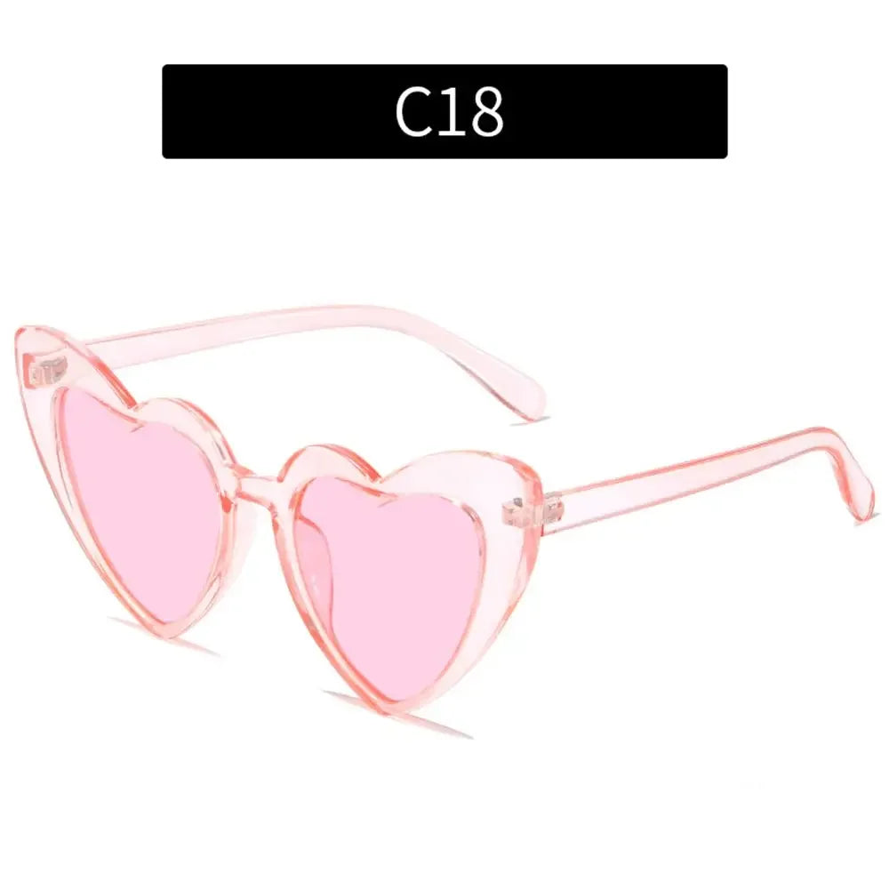 Retro Heart Sunglasses UV400