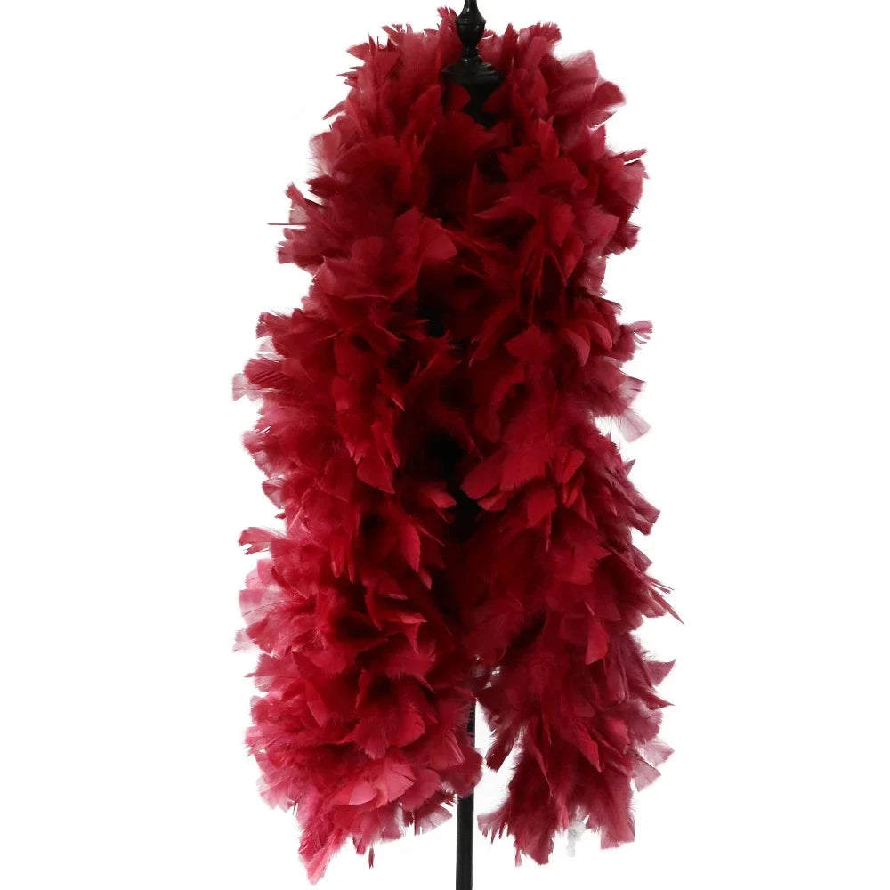 Fluffy Turkey Feather Performance Boa (2 Meters)