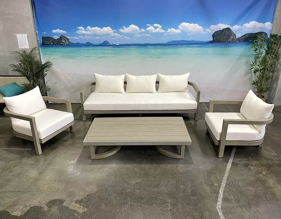 Garden Furniture Deep Seating Patio Set Sun Lounger Outdoor Furniture Daybed