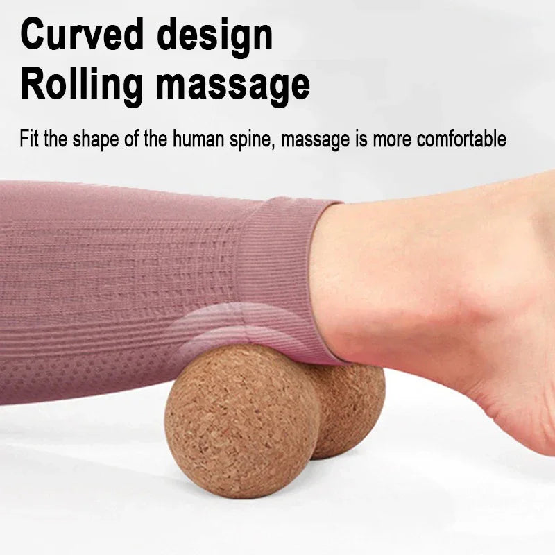 Cork Pilates Peanut Massage Ball
