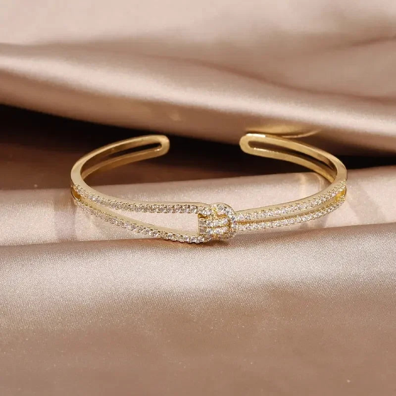 LUX 14K Designer Adjustable Bracelet