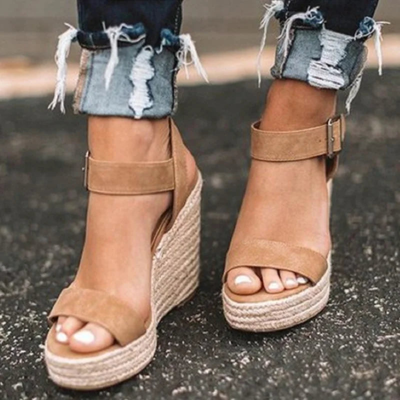 Del Mar Platform Sandals