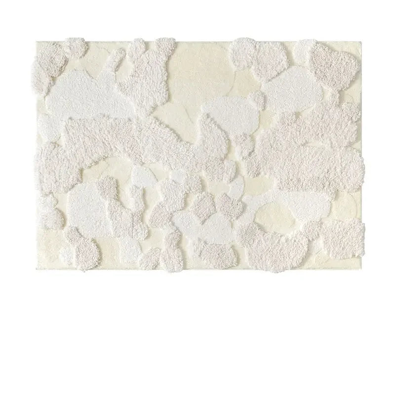Luxury Cream Modern Rug