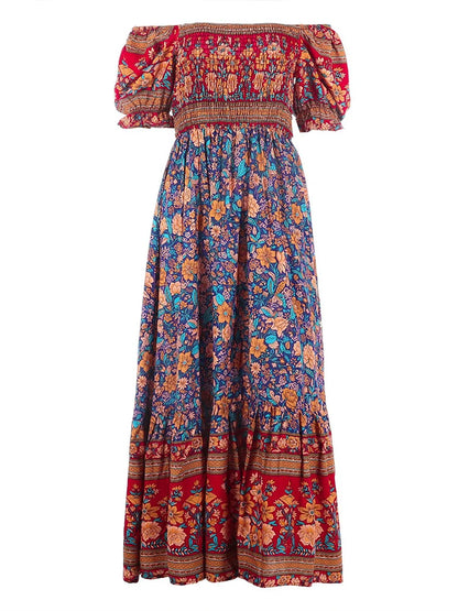 Bali Tribe Printed Maxi Dress