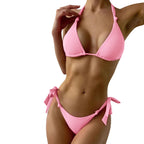 Swimsuit For Swimming Laps Women Set Swimwear Bikini Push-Up Beachwear Brazilian Bandeau Bandage Swimsuit Costume Da Bagno Donna Luxlife Brands