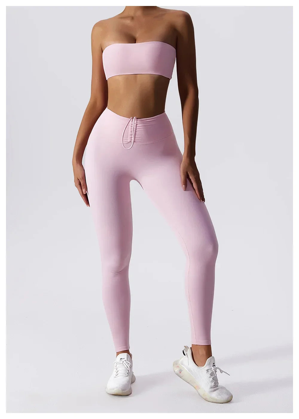 Hearuisavy Casual Sports Bra Gym Underwear Women Breathable Training Yoga Clothes Tube Top Fitness Workout Tank Top Female