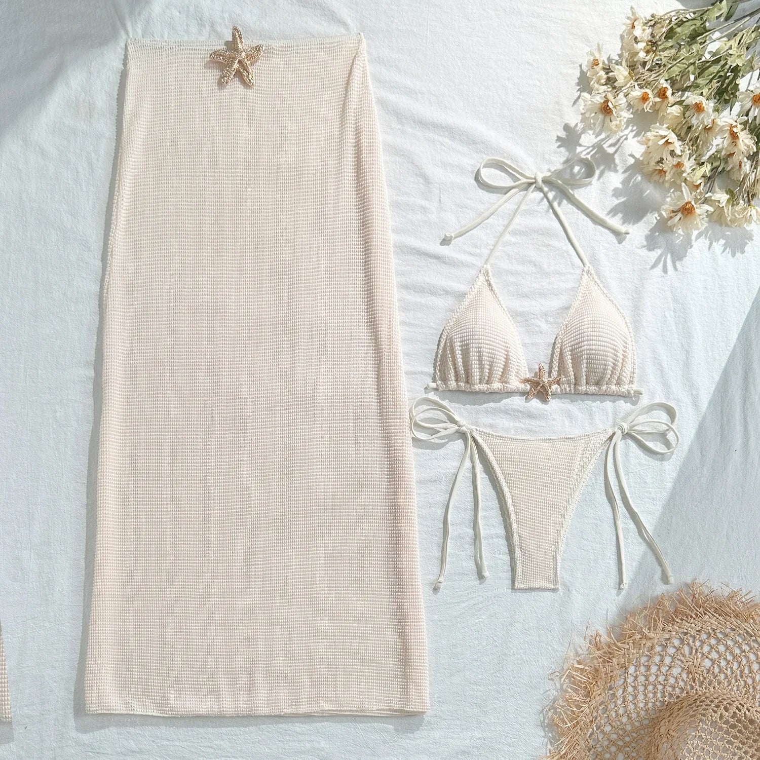 Tulum Bikini + Skirt Set ￼