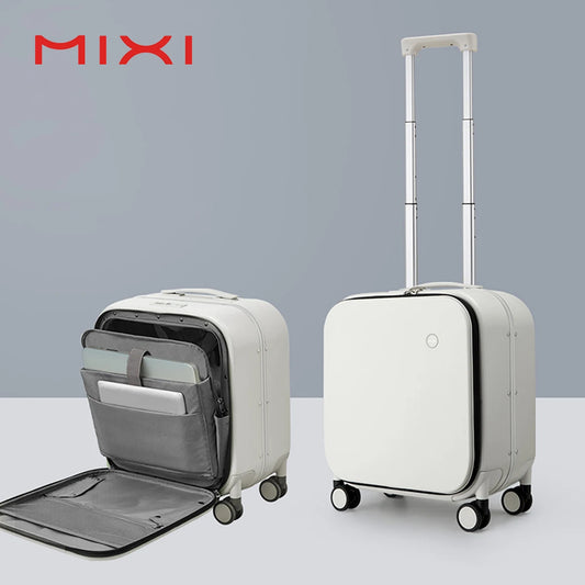 Carry On 18 Inch Polycarbonate Aluminum Frame Suitcase