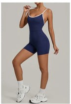 Workout Jumpsuit Sports Overalls Women Rompers Gym Clothing Running Bodysuits Fitness Suits Gym Tracksuit Sportswear Yoga Set Luxlife Brands
