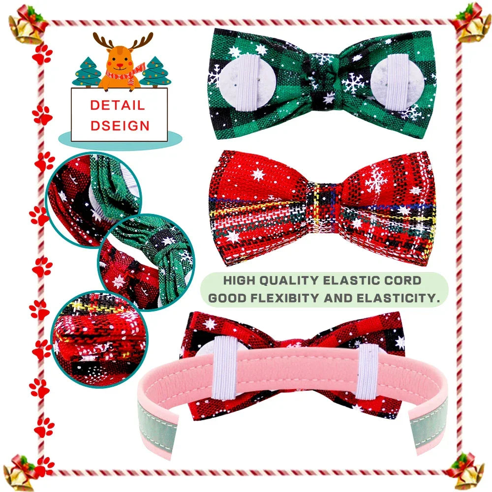 Xmas Puppy Bows LUXLIFE BRANDS