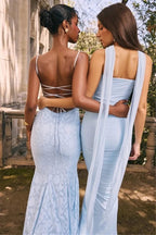 Elegant Wine Strapless Maxi Skirt Set Luxlife Brands