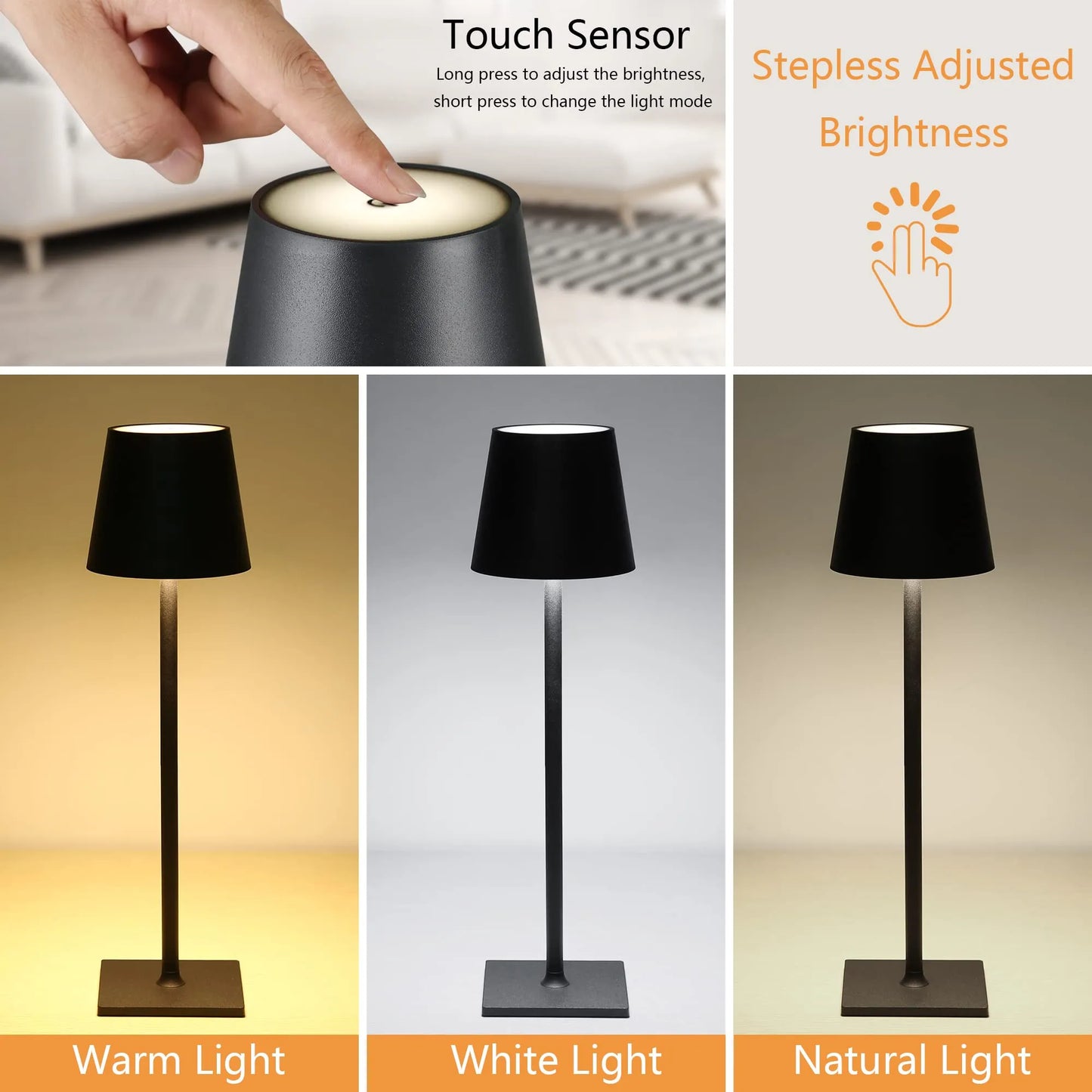Rechargeable Wireless Lamp LUXLIFE BRANDS