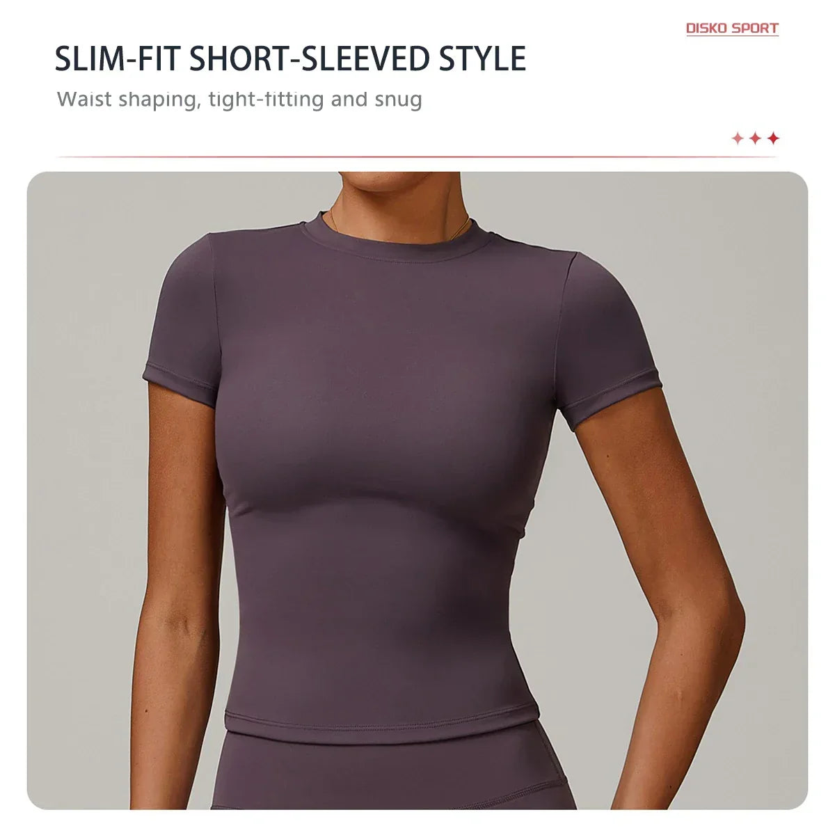 Hearuisavy Women 2 Piece Sport Pants Set Gym Sportswear Workout Short Sleeves Female Push Up Yoga Pants Running Fitness Clothing