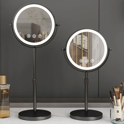 3X Magnifying Double Mirror with LED Light