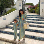 The Vacation Crush Flare Sleeve Maxi Dress Luxlife Brands