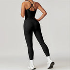 Hearuisavy 2-Piece Yoga Sets Sports Suit Women Fitness Tracksuit Running Workout Shirt Yoga Clothing Quick-Drying Gym Set Women Luxlife Brands