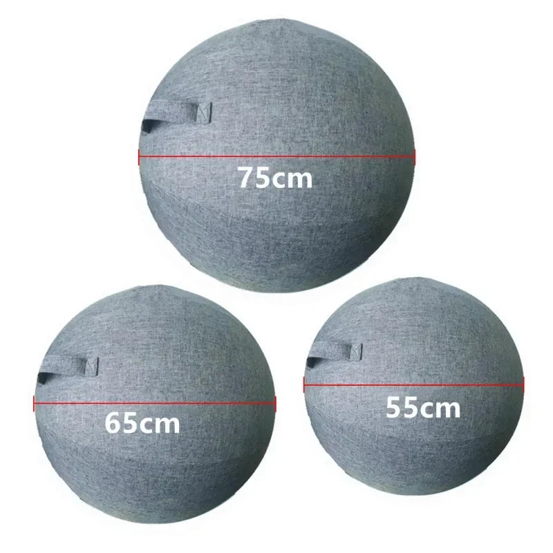 Yoga Ball With Dustproof Protector Cover