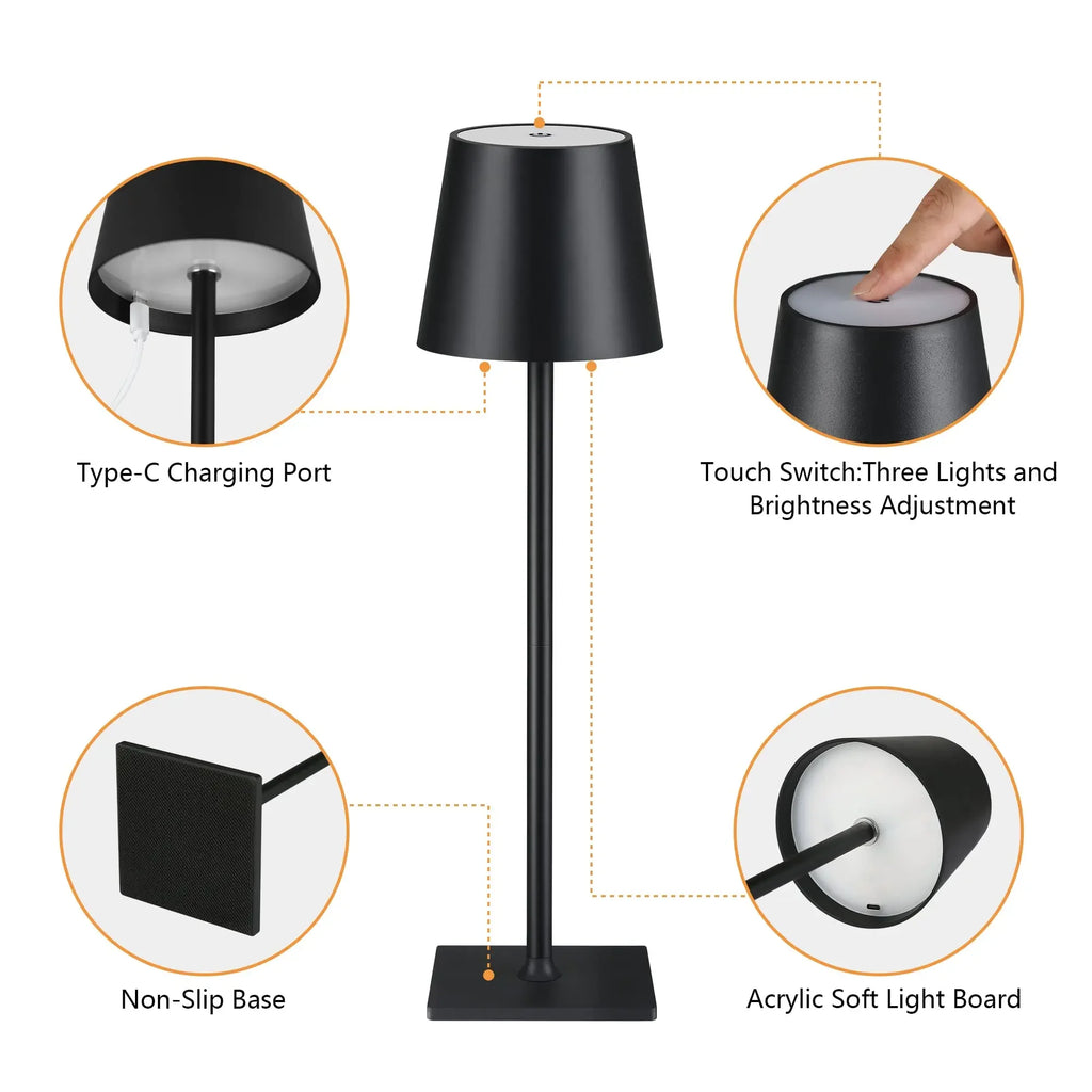 Rechargeable Wireless Lamp LUXLIFE BRANDS