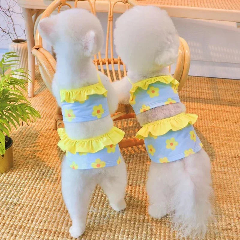 Palm Beach Pup Swimsuit Luxlife Brands