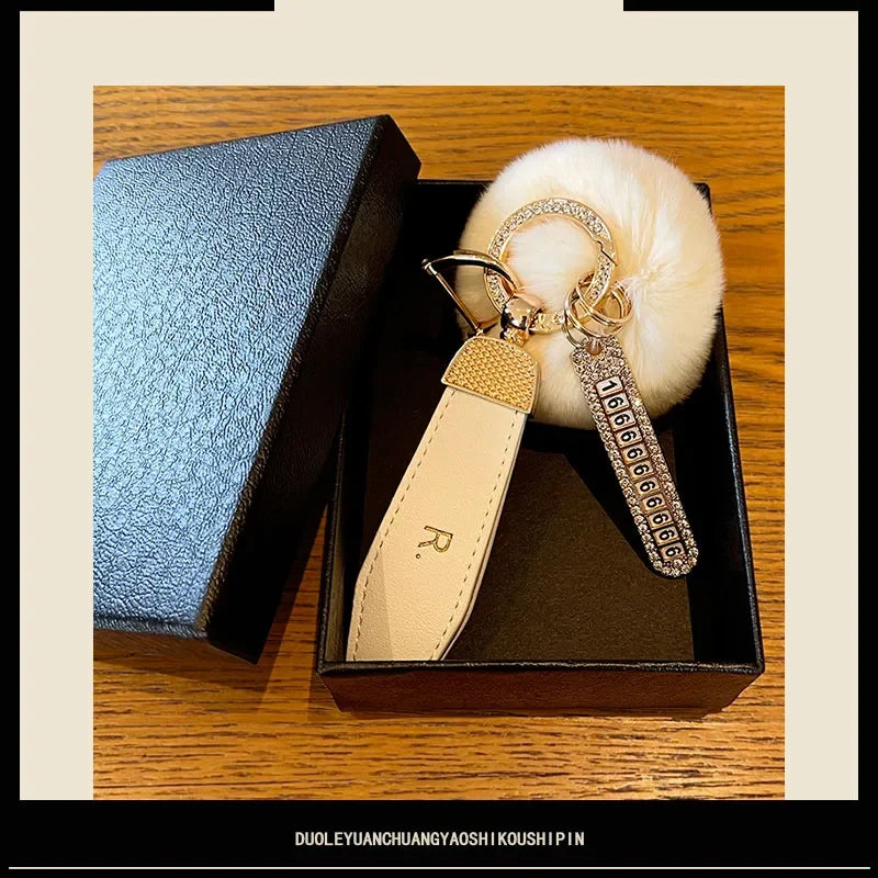 LUX Fur Keychain LUXLIFE BRANDS