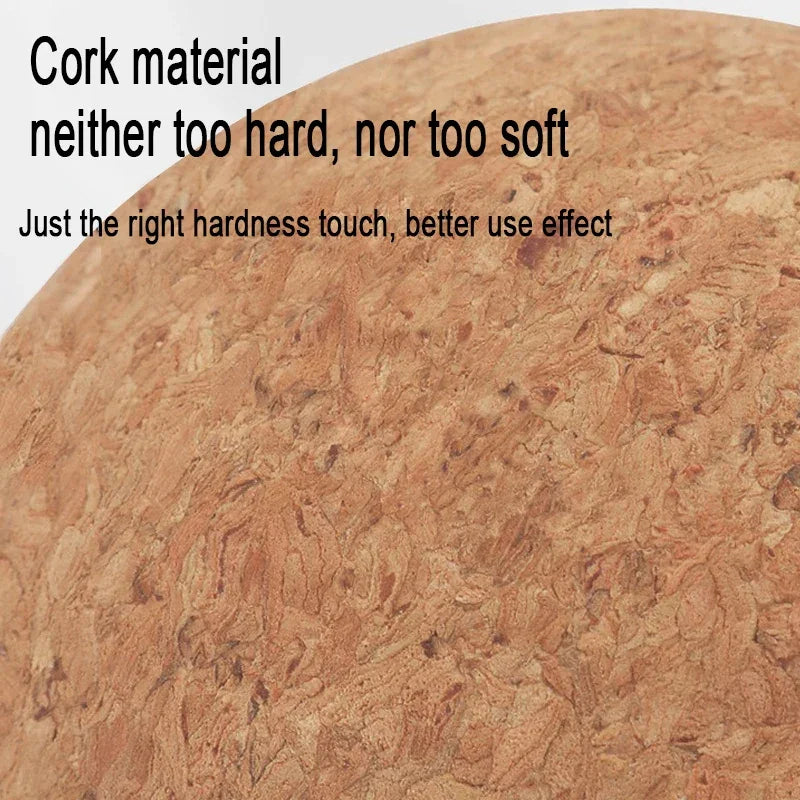 Cork Pilates Peanut Massage Ball