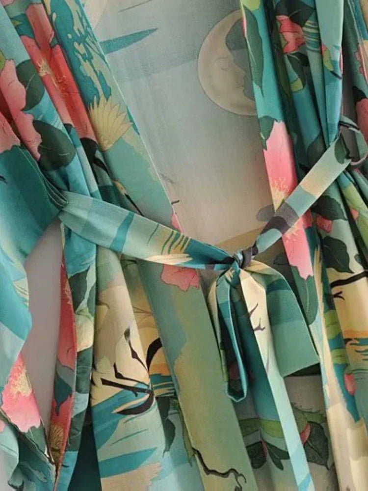 The Amalfi Bloom Robe