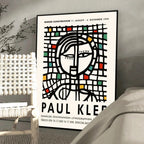 1PC Paul Klee Abstract Painting Artwork Poster Paper Print Home Living Room Bedroom Entrance Bar Restaurant Cafe Art Painting Luxlife Brands