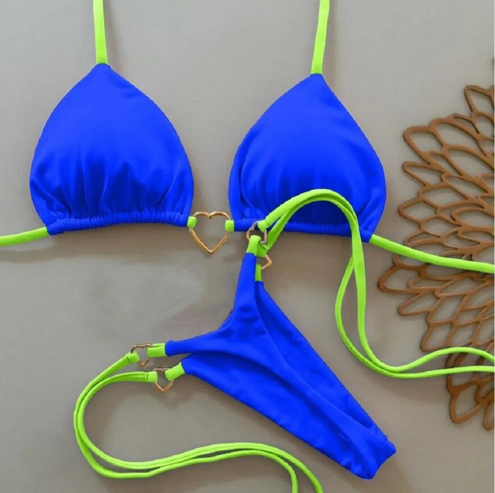 Blazin Brazilian Thong Swimwear Luxlife Brands