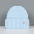 Women Winter Hat Real Rabbit Fur Winter Hats For Women Fashion Warm Beanie Hats Women Solid Adult Cover Head Cap Luxlife Brands