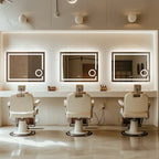 LED Makeup Mirror Wall Mounted LUXLIFE BRANDS