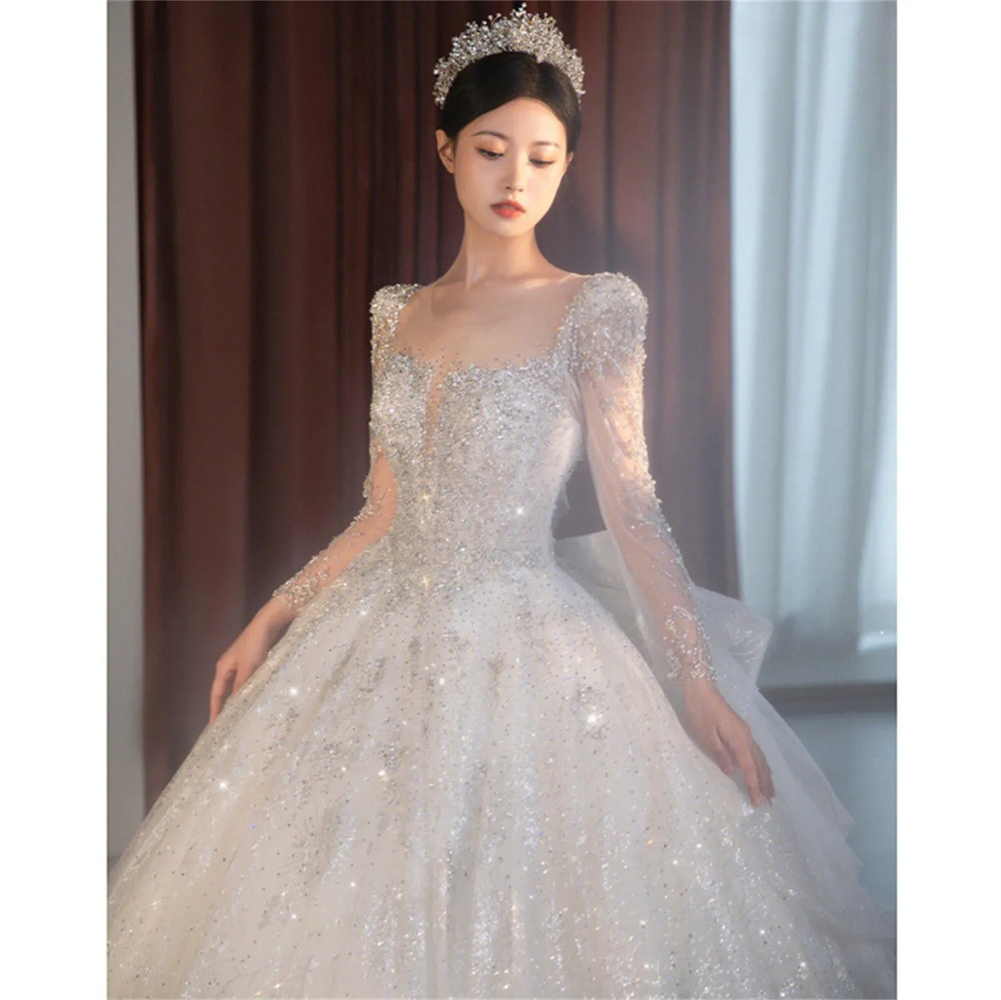Luxury Princess Bridal Gown LUXLIFE BRANDS