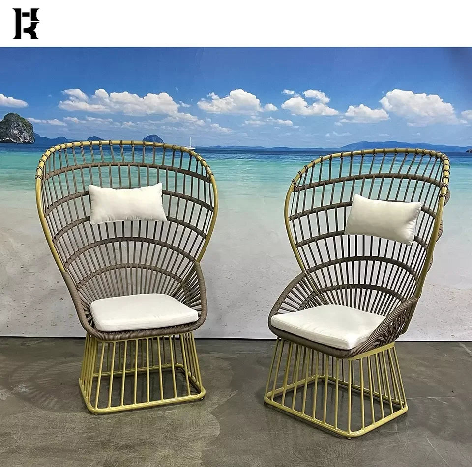 Garden Furniture Deep Seating Patio Set Sun Lounger Outdoor Furniture Daybed