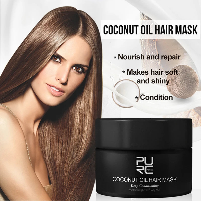 Coconut Oil Hair Mask 5 Seconds Repair LUXLIFE BRANDS