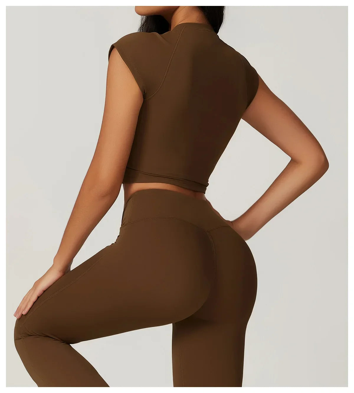 Lucid High Waist Flare Leg Yoga Set