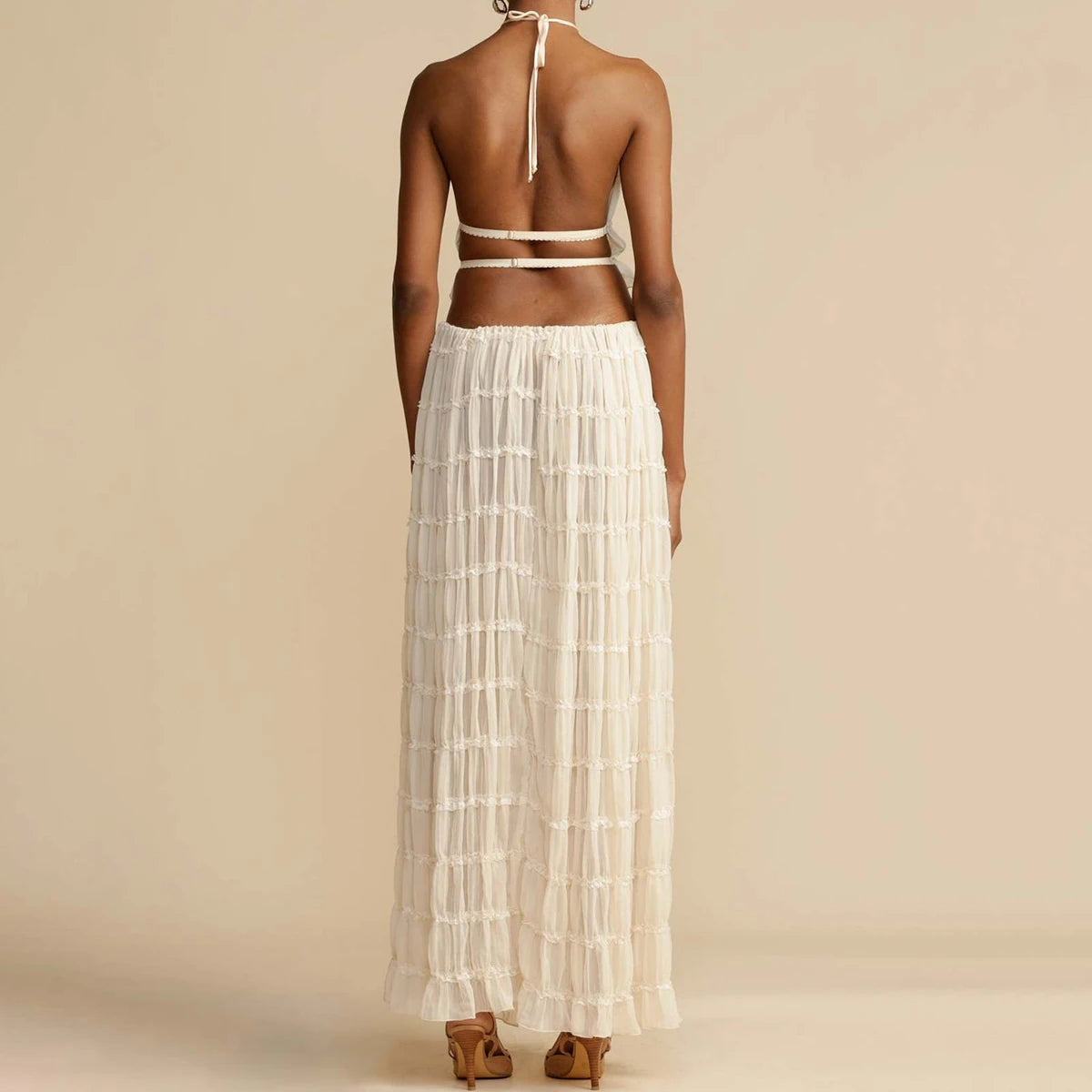 Boho Maxi Skirt Set