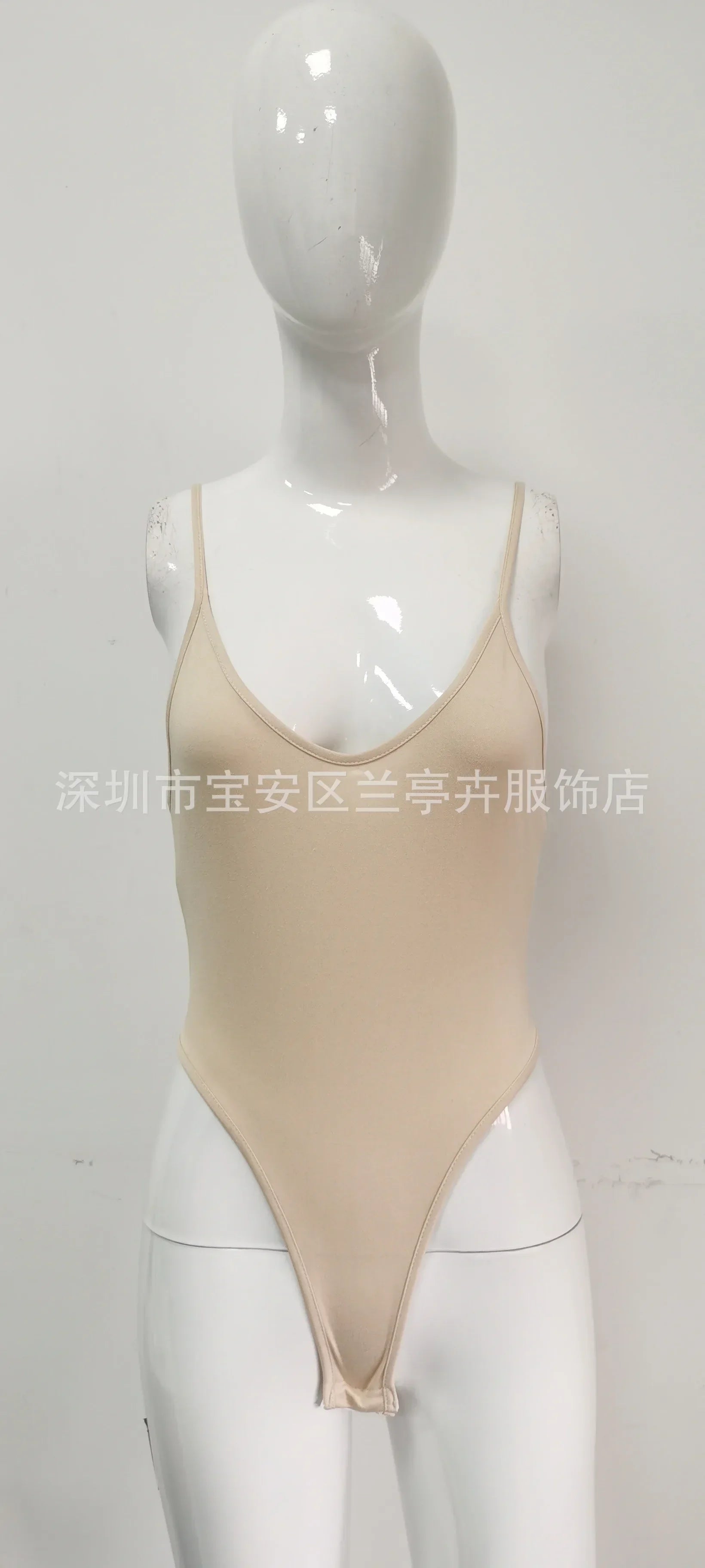 European and American solid color matching hot girl summer women's camisole with tight fitting jumpsuit