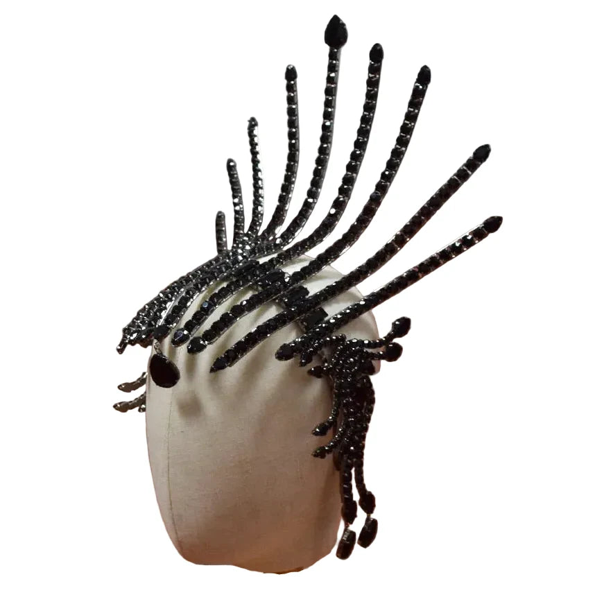 Rhinestone Showgirl Headpiece