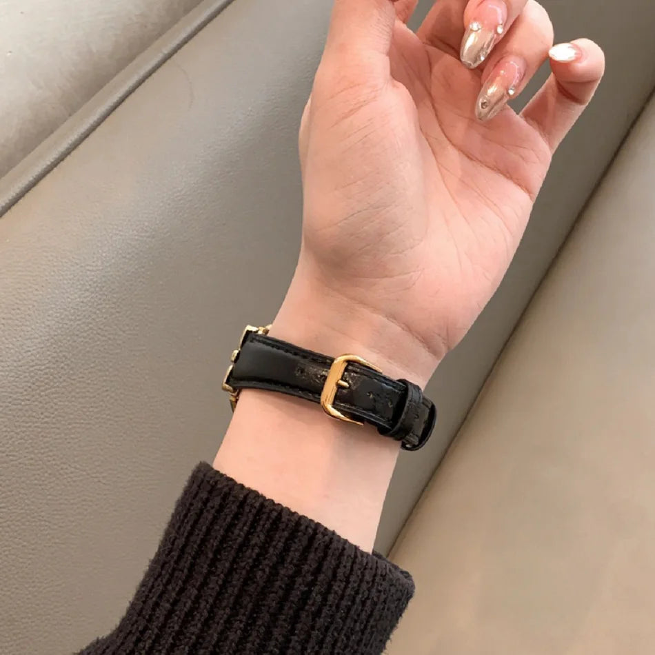 Lux Leather Strap For Apple Watch