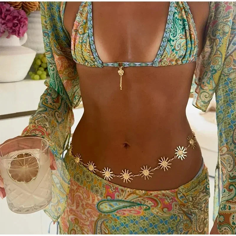 Mykonos Bikini & Skirt Set