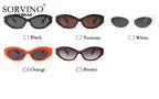 SORVINO 2025 Small Oval Women's Retro Brand Designer Glasses Outdoor Fashion Travel Goggles UV400 Men's and Women's Sunglasses Luxlife Brands