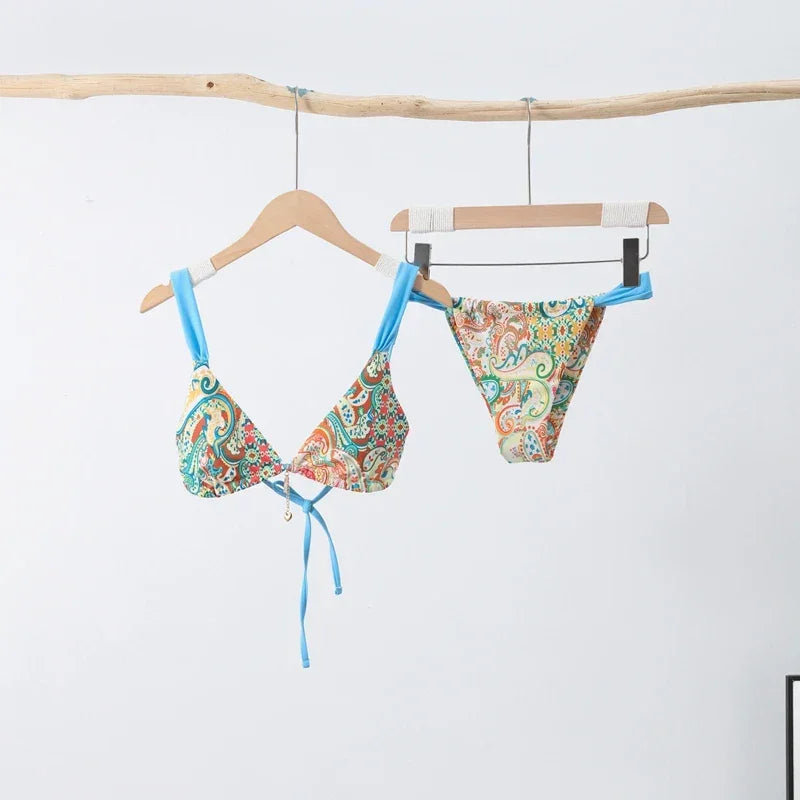 Mykonos Bikini & Skirt Set